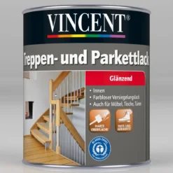 Vincent Treppen- und Parkettlack Glänzend 0,75 L