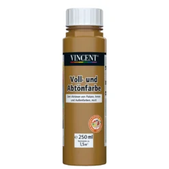 Vincent Voll- und Abtönfarbe braunbeige 0,25 L