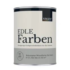 VincentWandfarbe EDLE Farben Schieferstein matt 1,0 L