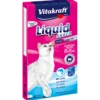 Vitakraft Katzensnack Liquid SNACK Lachs und Omega 3 6 x 15 g