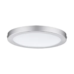 WallCeiling Atria LED-Panel 220 mm15W 4000K Chrom matt 230V Kunststoff