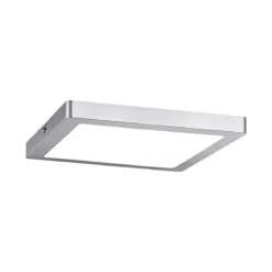 WallCeiling Atria LED-Panel 220x220 mm16W 4000K Chrom matt 230V Kunststoff