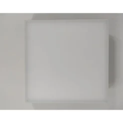 WallCeiling Velora LED Panel dim225x225 mm 12W weiss matt 230V Metall