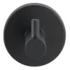 Wandhaken Uno, Bosio Black, E/S, matt