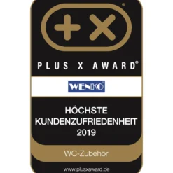 WC-Garnitur Mod. Davos, schwarz matt
