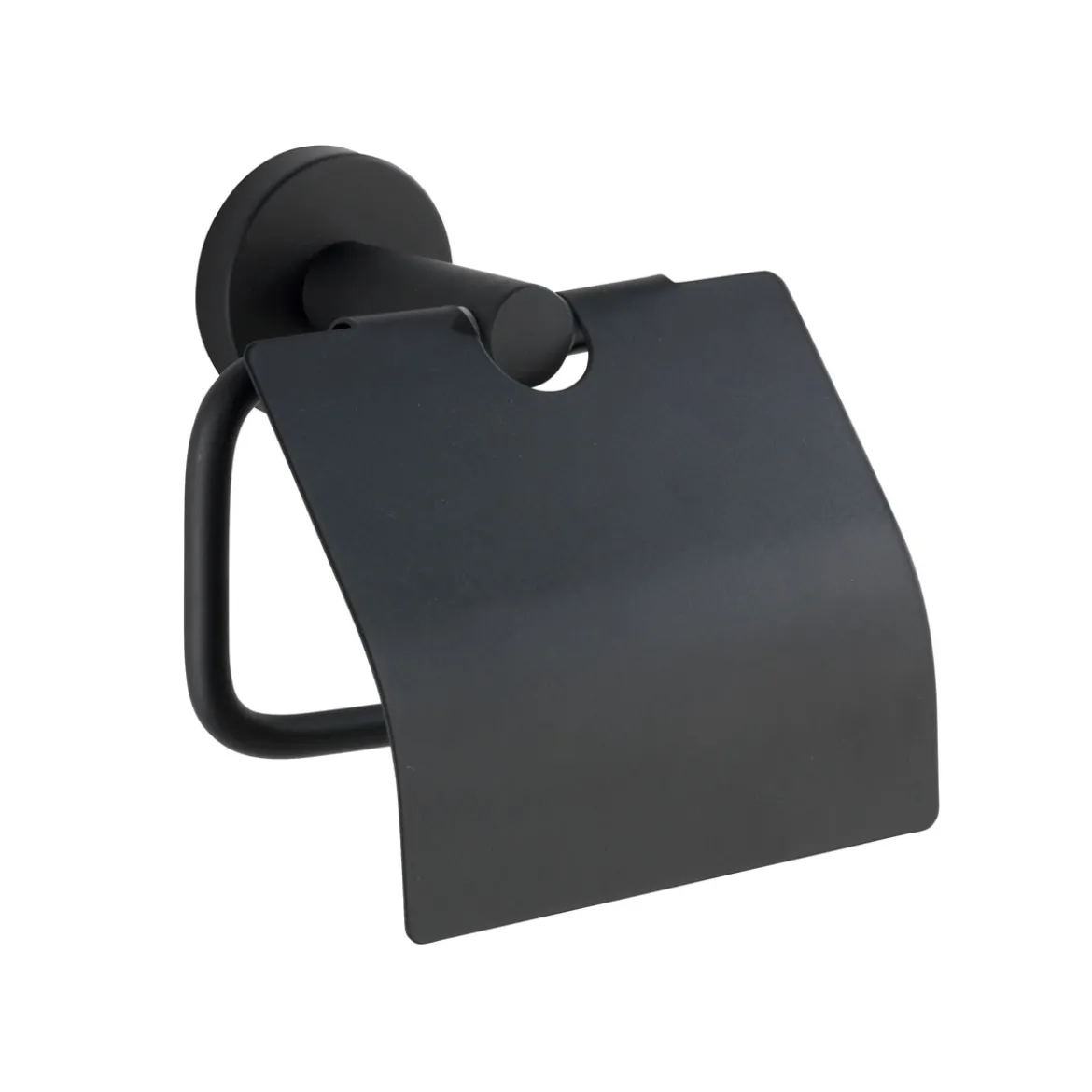 WC-Papierhalter m Deckel Bosio Black