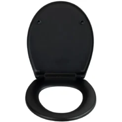WC-Sitz Ikaria schwarz matt, Duroplast