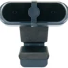 Webcam m. integrierter Abdeckung schwarz