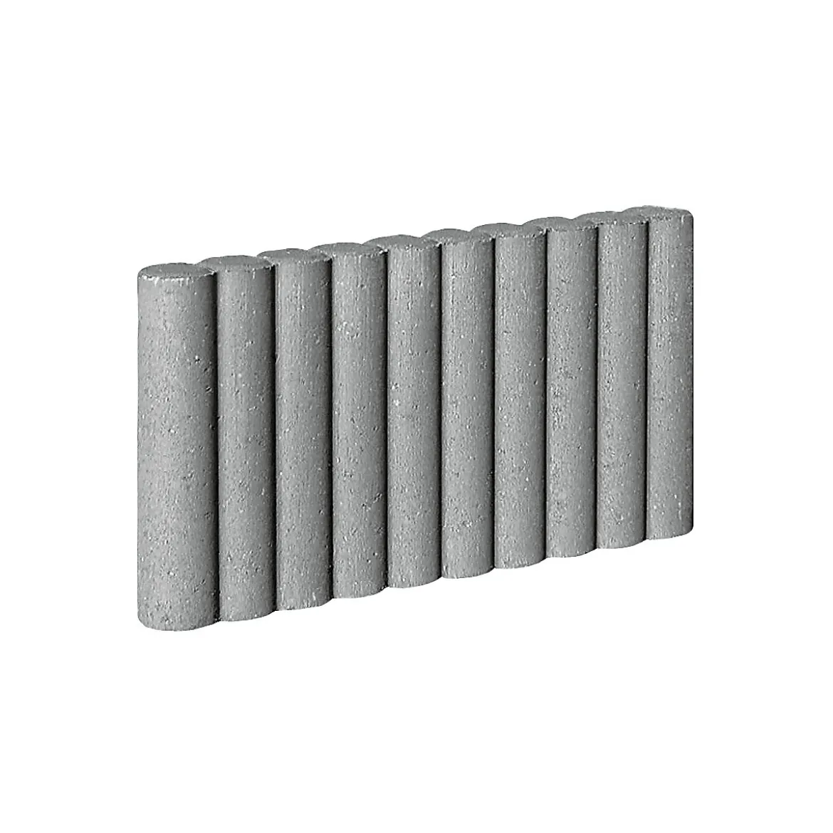 Wegefix Paliadenkante mit Fase und Kehle25x47x6 cm grau