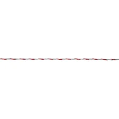 Weidezaunlitze TopLine Plus 400 m weiß-rot 400 Stück