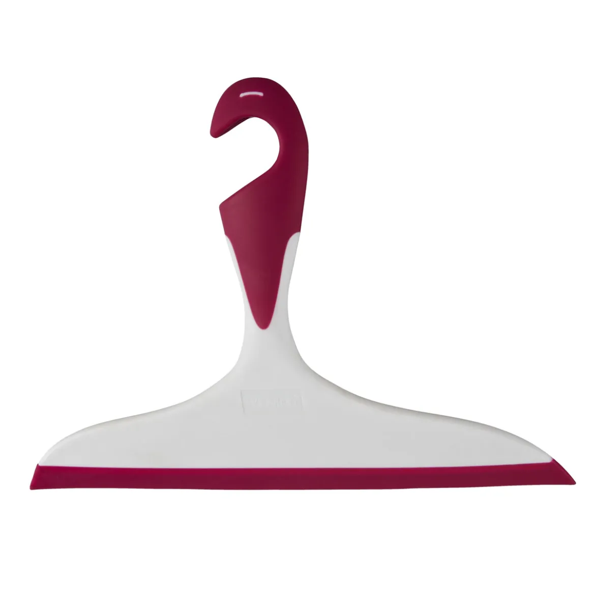 Wenko Badezimmerwischer Loano weiß-pink