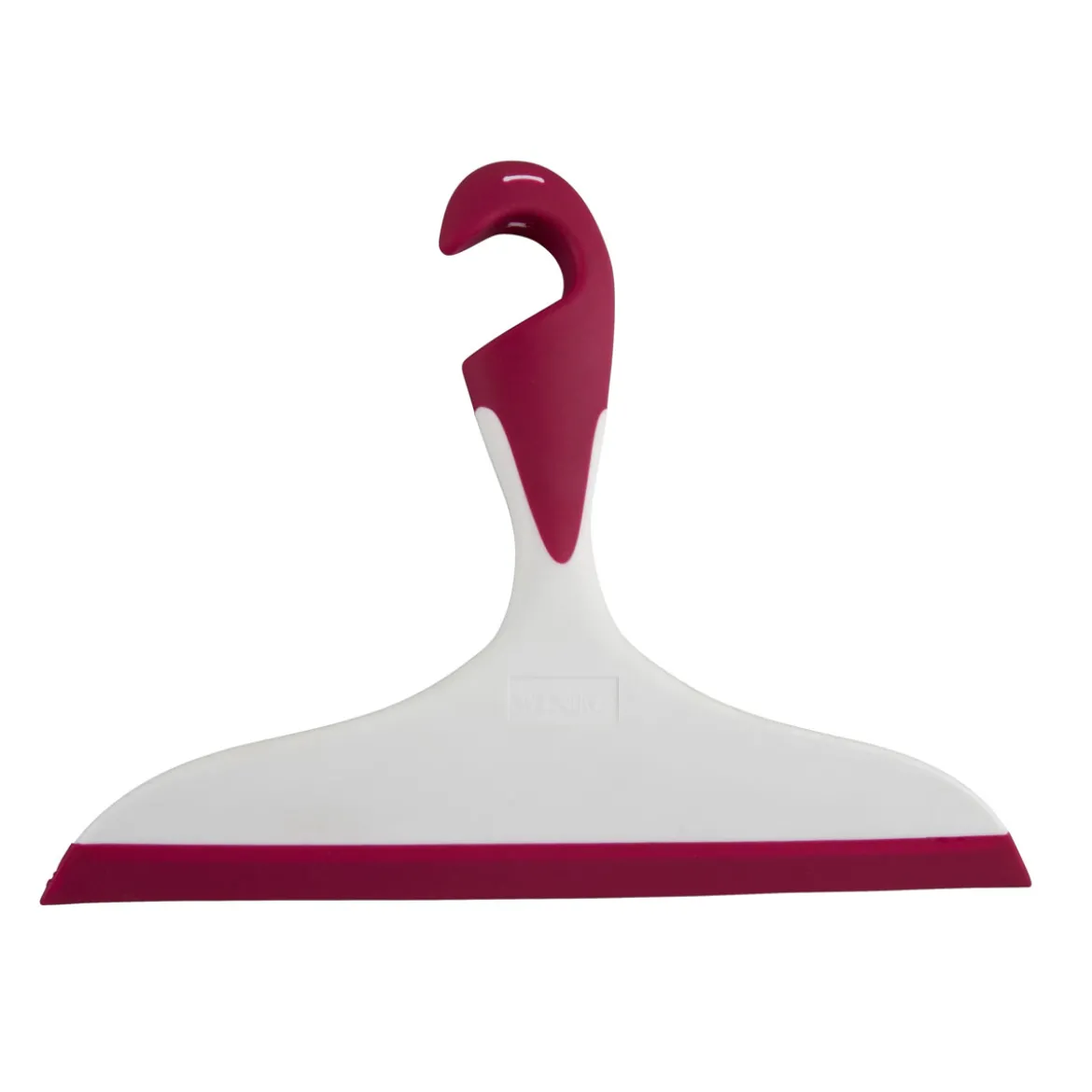 Wenko Badezimmerwischer Loano weiß-pink