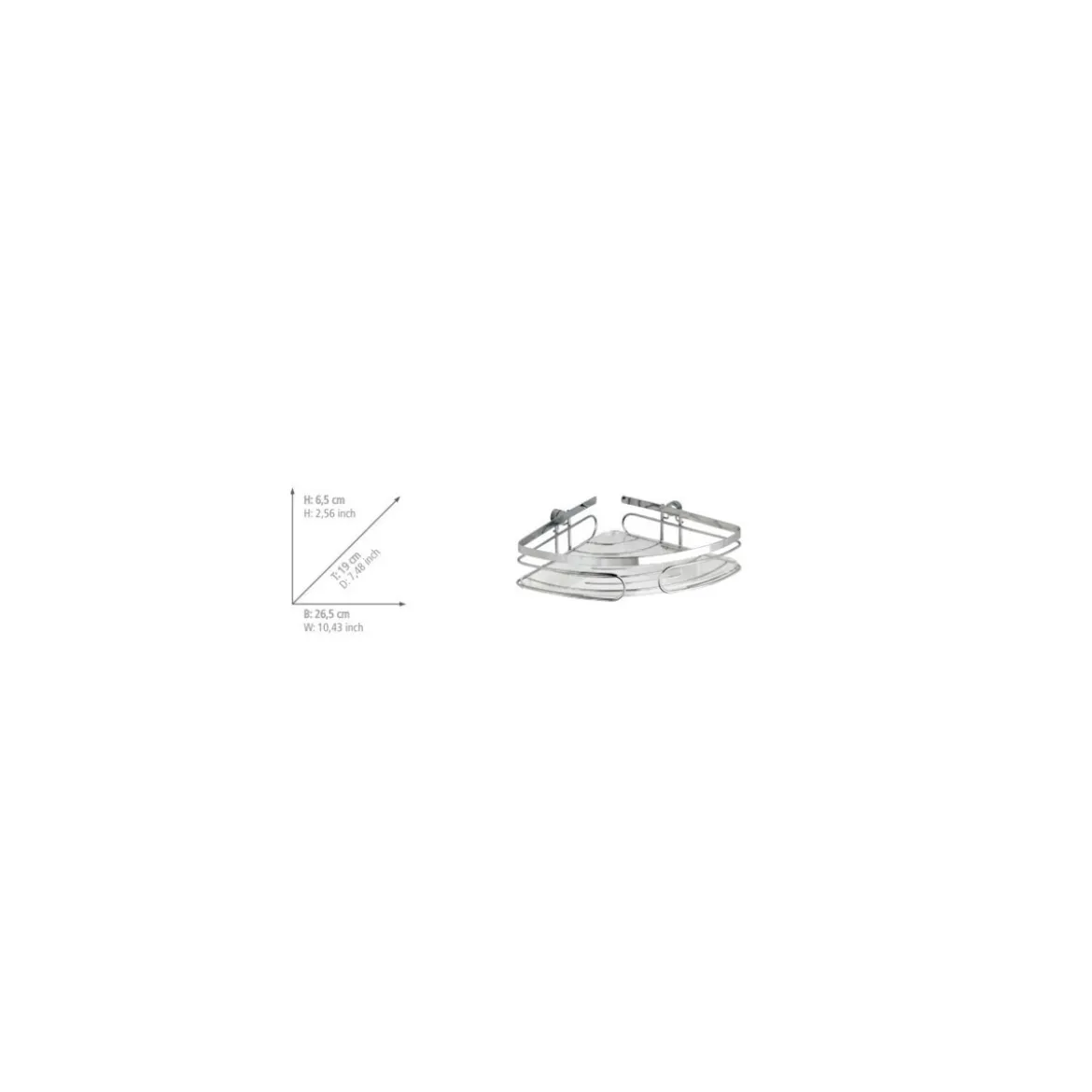 Wenko Eckablage Premium