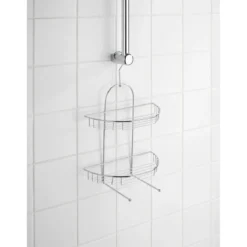 Wenko Exklusiv Duschcaddy Kuopio mit 2 Körben chrom
