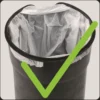 Wenko Kosmetik Treteimer Monza Easy Close weiß 3 L