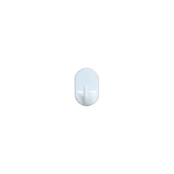 Wenko Oval-Haken weiß 3er Set