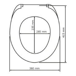 Wenko Premium WC-Sitz Meditation antibakteriell mit Absenkautomatik