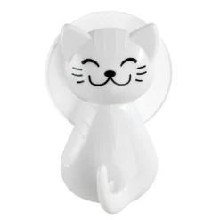 Wenko Saughaken Katze weiß