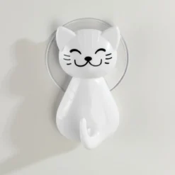 Wenko Saughaken Katze weiß