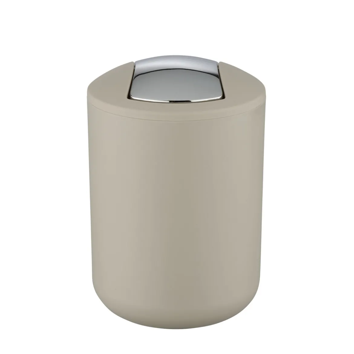 Wenko Schwingdeckeleimer Brasil S taupe 2 L
