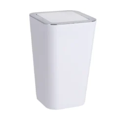 Wenko Schwingdeckeleimer Candy weiß 6 L