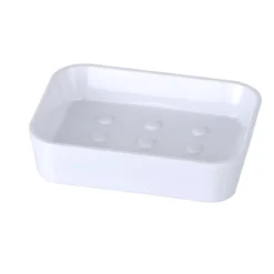 Wenko Seifenablage Candy weiß 12 x 3 x 9 cm
