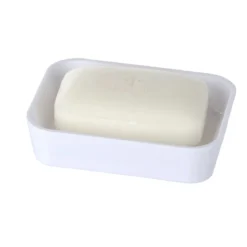 Wenko Seifenablage Candy weiß 12 x 3 x 9 cm