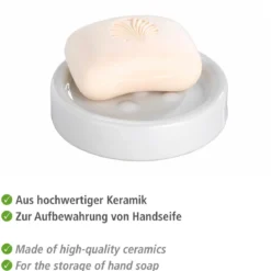 Wenko Seifenablage Polaris weiß