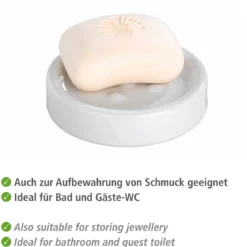 Wenko Seifenablage Polaris weiß