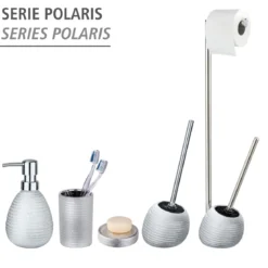 Wenko Seifenspender Polaris Juwel silber 390 ml