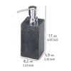 Wenko Seifenspender Slate Rock ca 250 ml