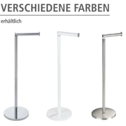 Wenko Stand Toilettenpapierhalter 2 in 1