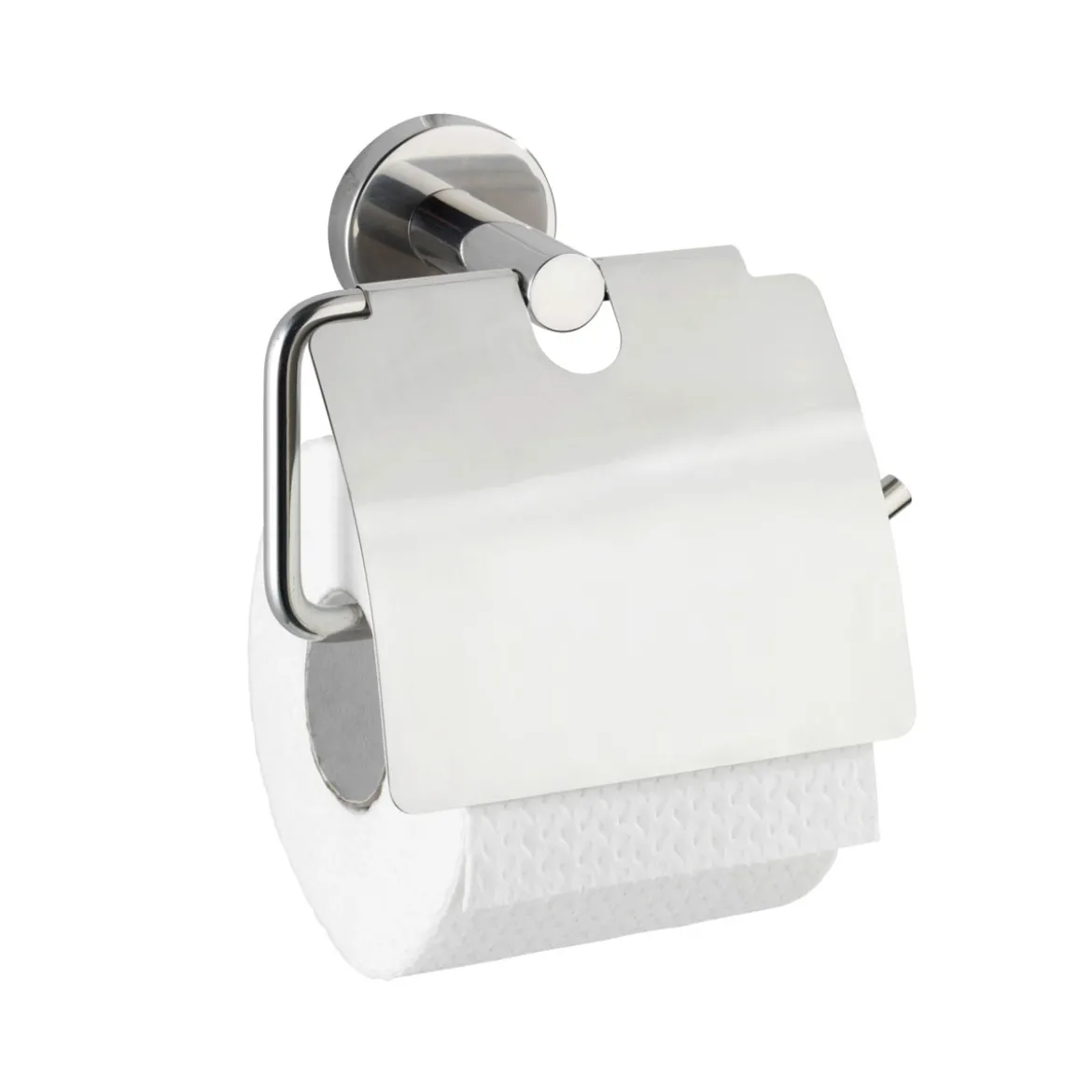 Wenko Toilettenpapierhalter Bosio mit Deckel