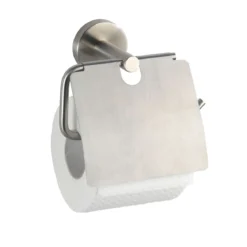 Wenko Toilettenpapierhalter Bosio mit Deckel