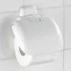 Wenko Toilettenpapierhalter Pure mit Deckel