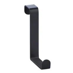 Wenko Türgarderobenhaken schwarz 4er Set