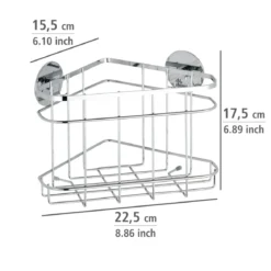 Wenko Turbo-Loc Eckablage