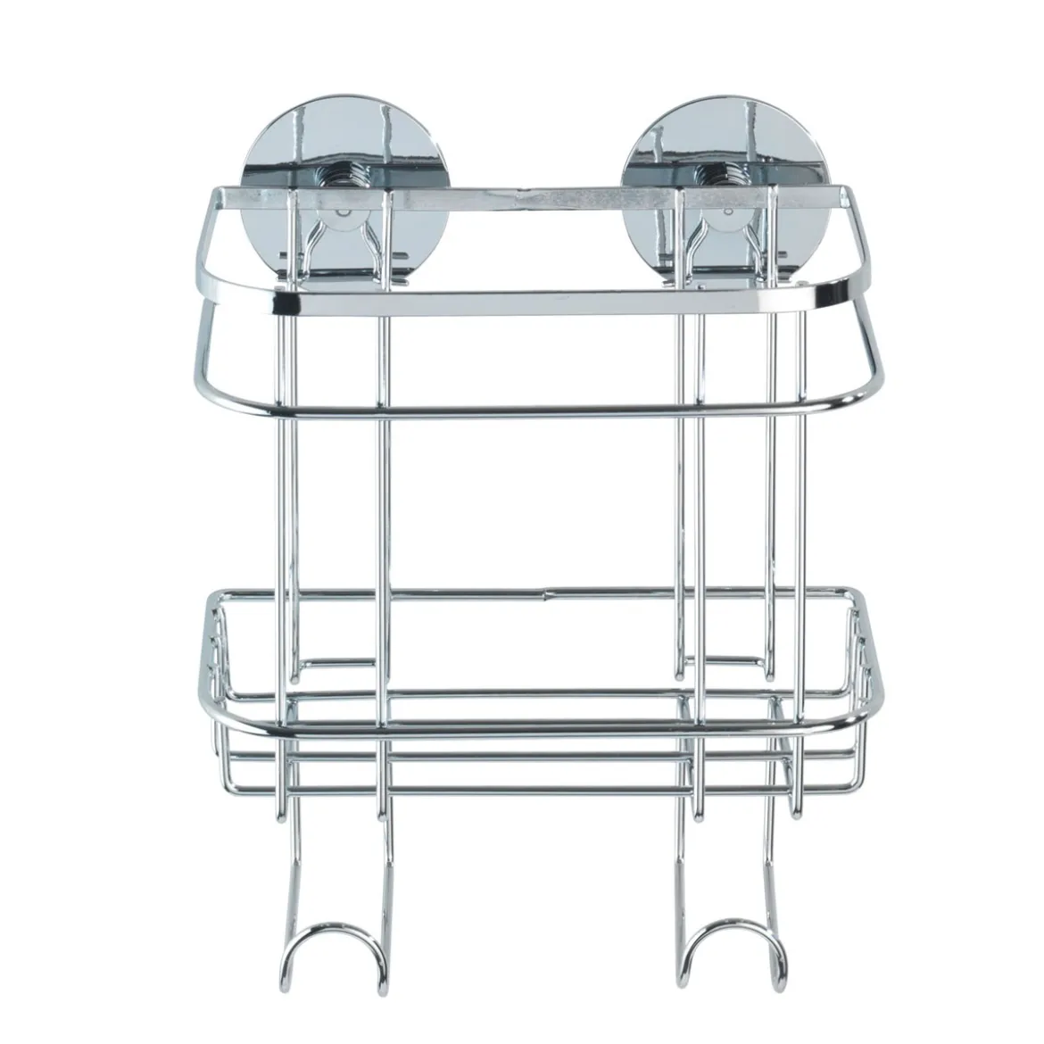 Wenko Turbo-Loc Wandkorb mit Haken