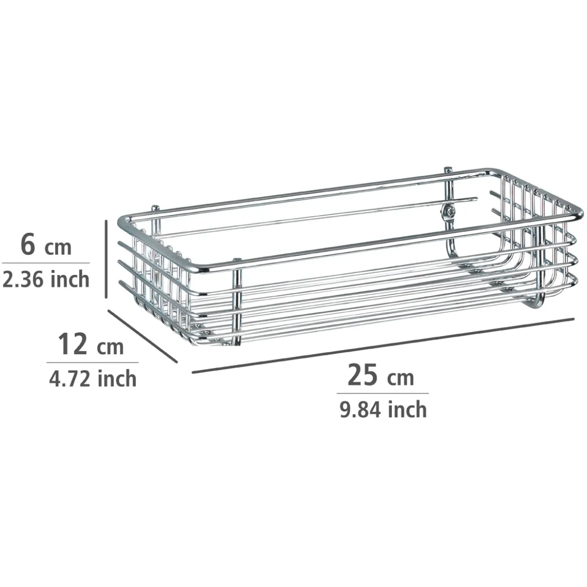 Wenko Universalablage Milano chrom