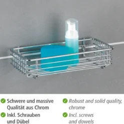 Wenko Universalablage Milano chrom