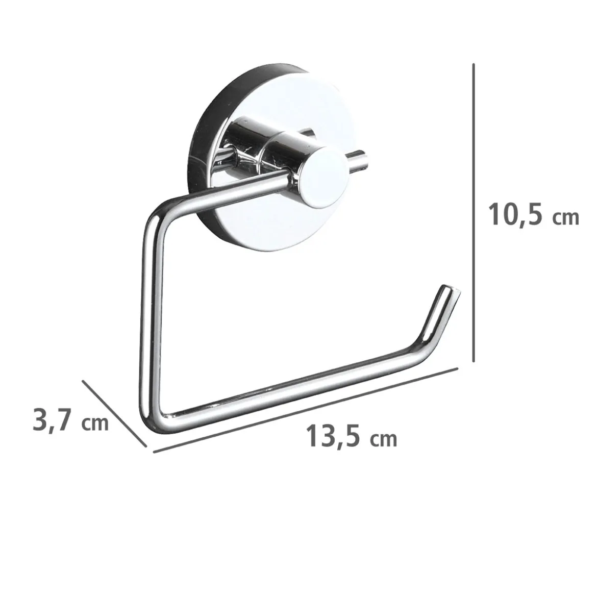 Wenko Vacuum-Loc Toilettenpapierhalter Milazzo