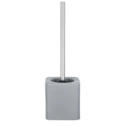 Wenko WC-Garnitur Hexa grau