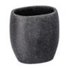 Wenko Zahnputzbecher Puro anthrazit