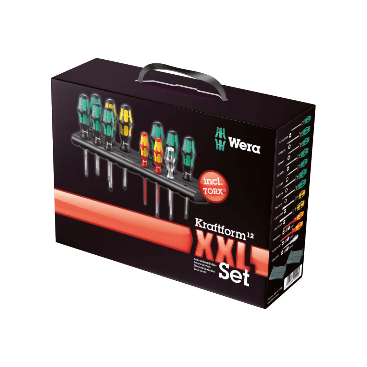 Wera Schraubendreher-Satz Kraftform XXL 12-teilig