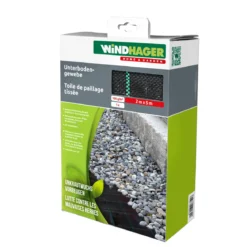 WindhagerUnterbodengewebe 5x2 m schwarz