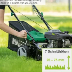 Wingart Benzin-Rasenmäher WG42-132