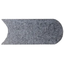 Wingart Granit-Mähkante 24 x 10 cm grau-graphit