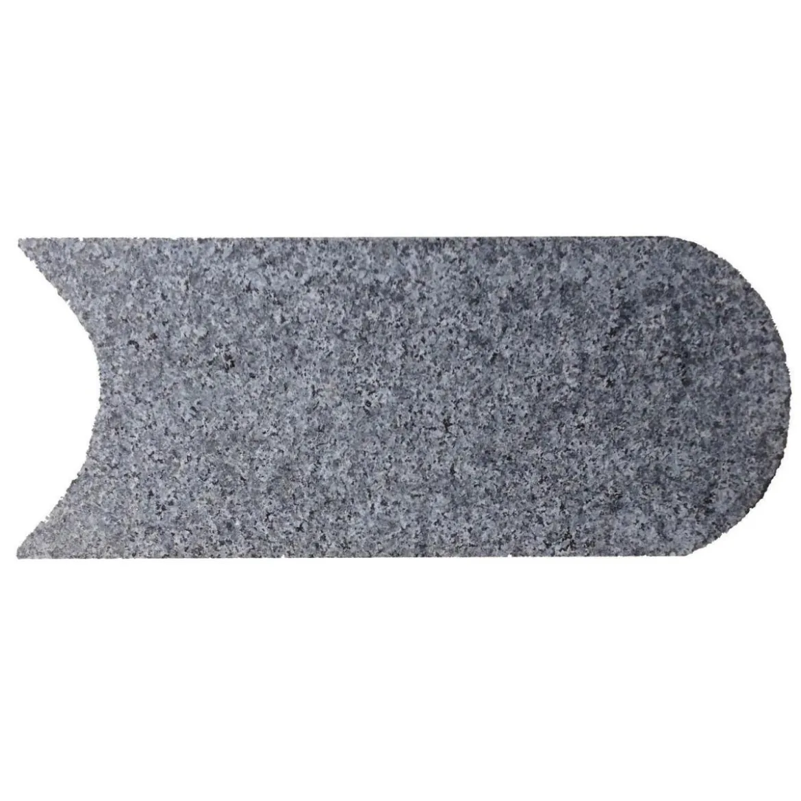 Wingart Granit-Mähkante 24 x 10 cm grau-graphit
