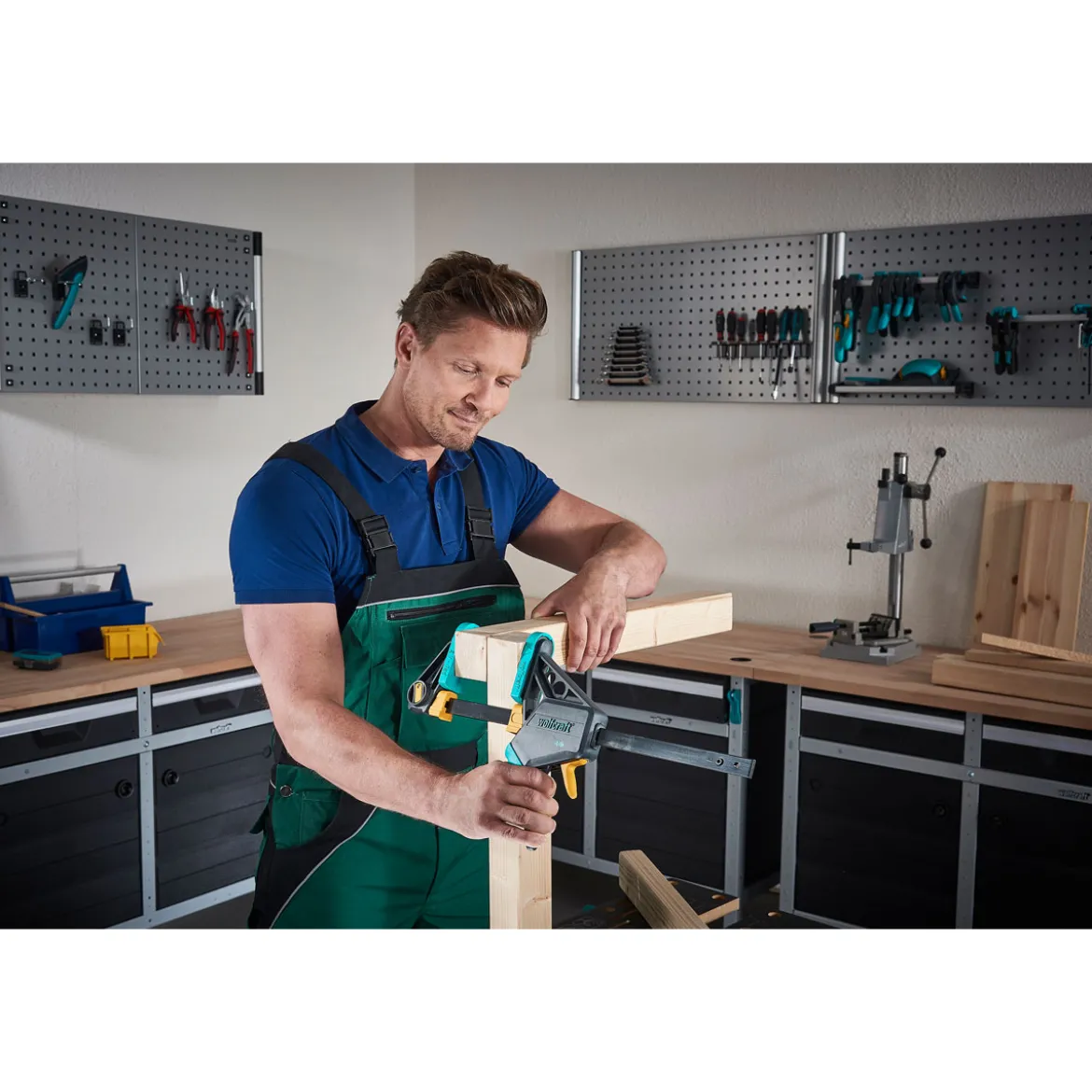 WolfcraftEinhandzwinge EHZ PRO 100/700 mm