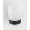 Zahnputzbecherhalter Uno Bosio Black mat
